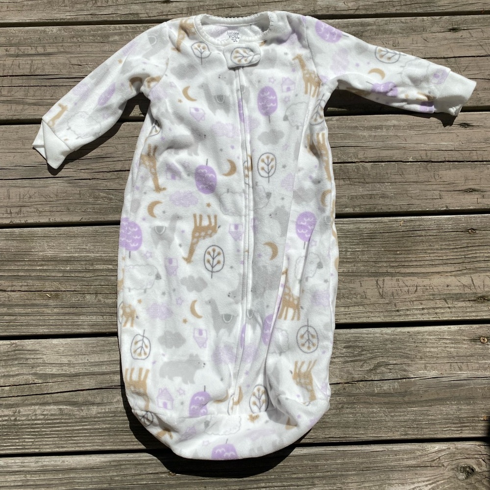 0-9m Fleece Swaddle